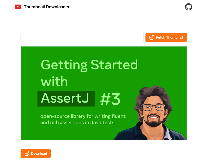 YouTube Thumbnails Downloader